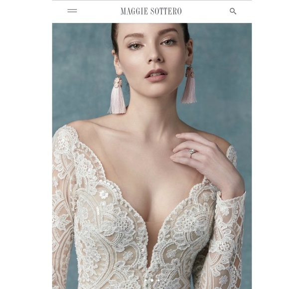 Maggie Sottero Mallory Dawn Ballgown - Picture 4 of 12